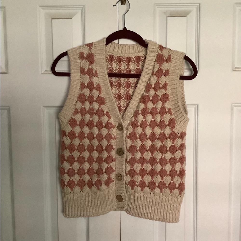 Vintage sweater vest